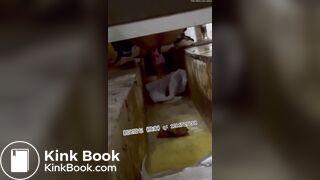 Chinese Trench Toilet Shitting