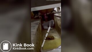 Chinese Trench Toilet Shitting