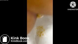 Korean girl poop and fart comp5
