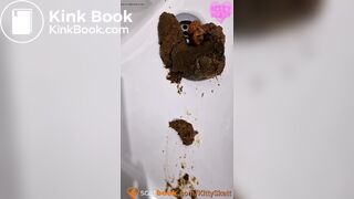 Pooping in an Indian sink