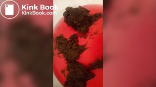 Huge pantypoop on gymnastics ball