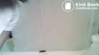 Ebony toilet poop pt 2