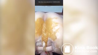 MILF Shits In Her Own Mouth