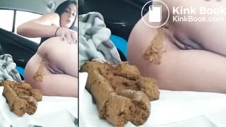 My wife took her shit out in my car