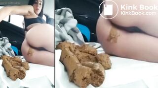 My wife took her shit out in my car