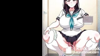 SCHOOL GIRL VOYEUR TOILET SCENES [1]