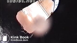 girls pee and shit in the street toilet