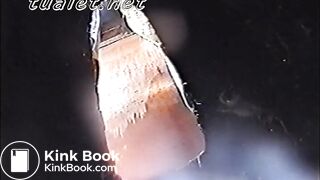 girls pee and shit in the street toilet