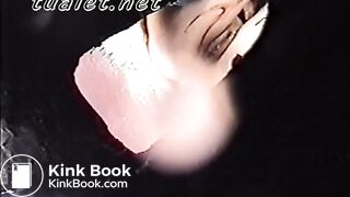 girls pee and shit in the street toilet