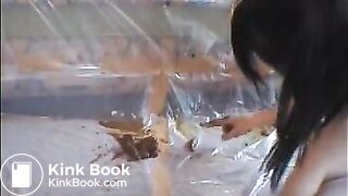 Japanese lesbian scat games 3