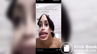 Instagram model shitting