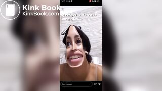 Instagram model shitting