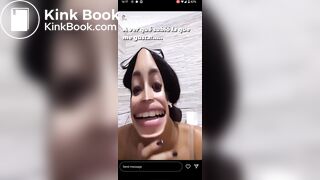 Instagram model shitting