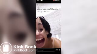 Instagram model shitting