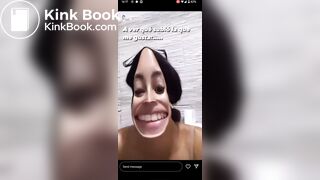 Instagram model shitting