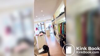 Beautiful Argentinian girl drops a stinky dump at work