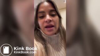 Beautiful Argentinian girl drops a stinky dump at work