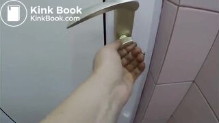 Public toilet scat..