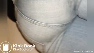 Purple Speedo Triple Pants Poop