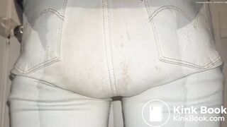 Red Panties Double Jeans Load