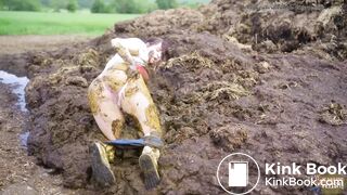 Massive dung pile - lots of cowshit