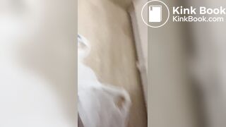 Beautiful blonde hard push