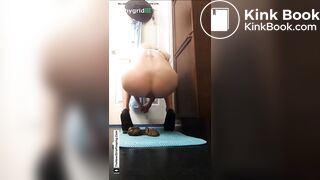 Massive load from curvy girl