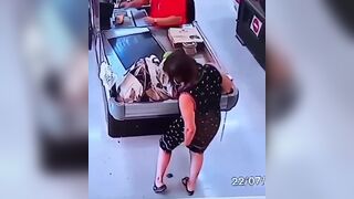 Supermarket accidental shit