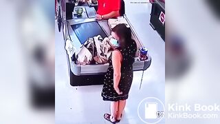 Supermarket accidental shit