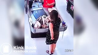 Supermarket accidental shit