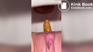Girl shitting pov