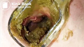 Pussy full of shit and open dirty ass.