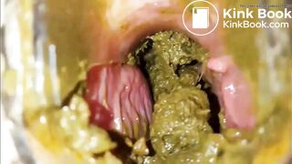 Pussy full of shit and open dirty ass.