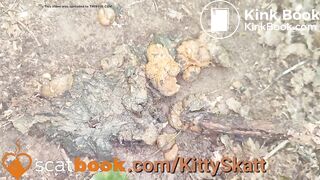 Outdoor shit at camping