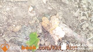 Outdoor shit at camping