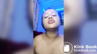 Cutie teases her shitty asshole