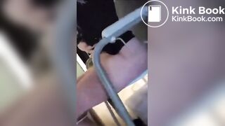 Hottie has to take a massive shit