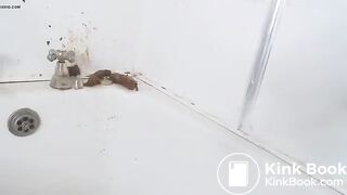 Poopy enema..