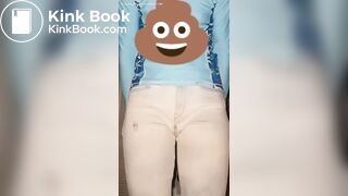 Front Facing Pants Poop Duo