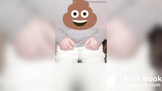 Front Facing Pants Poop Duo