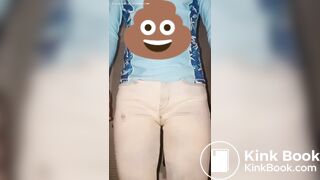 Front Facing Pants Poop Duo