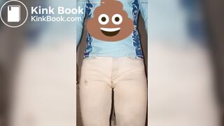 Front Facing Pants Poop Duo