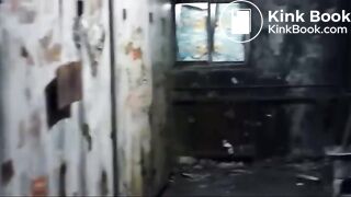 Young Asian teen has diarrhea scene