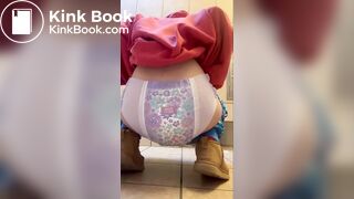 Public Diaper Poop in Stall