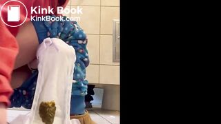 Public Diaper Poop in Stall