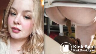 Blonde BBW Nicola Human Toilet Slave (Fantasy Edit)