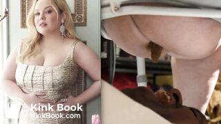 Blonde BBW Nicola Human Toilet Slave (Fantasy Edit)