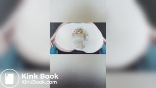 Girl pooping panties complication