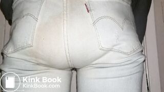 Purple Panty Double Jeans Poop