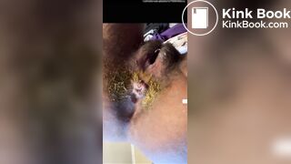 Ebony wants you to sniff her shitty asshole